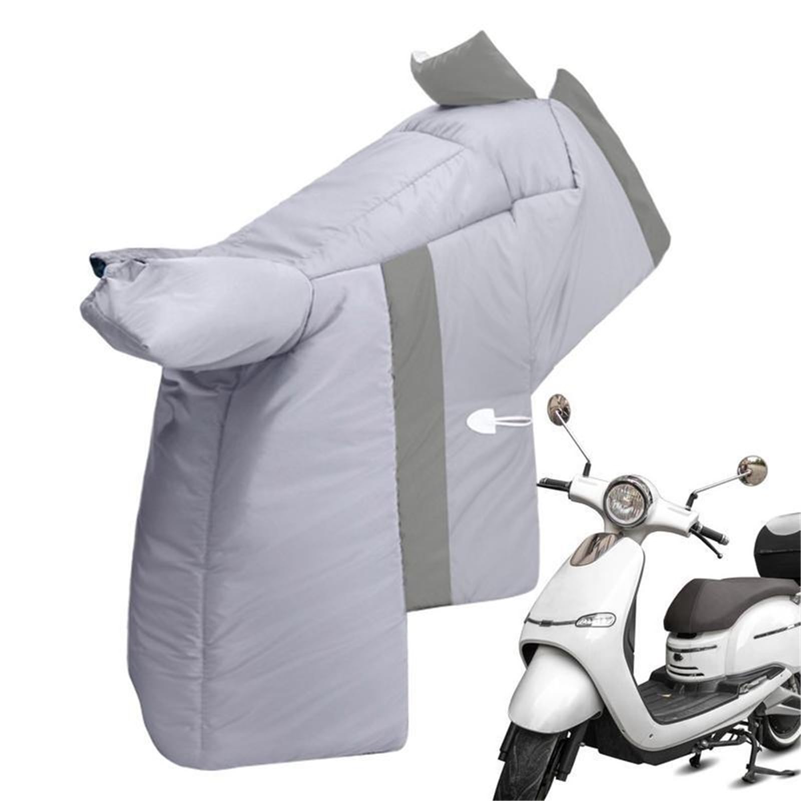 Couvre Jambe Scooter Tablier Coupe-Vent for Moto, De Jambe, Couverture Complète du Corps Pare-Brise, Couvertures Scooter Électrique Les Déplacements(Shoulder Guard Style)