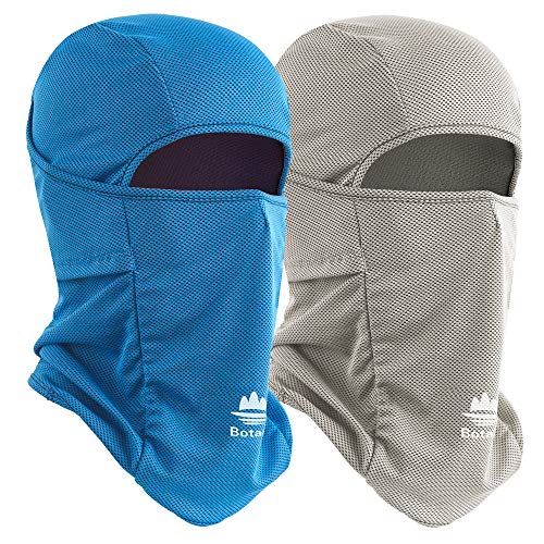 Botack Balaclava Face Mask Sun UV Protection Breathable Full Head Mask for Men Women Skiing Cycling
