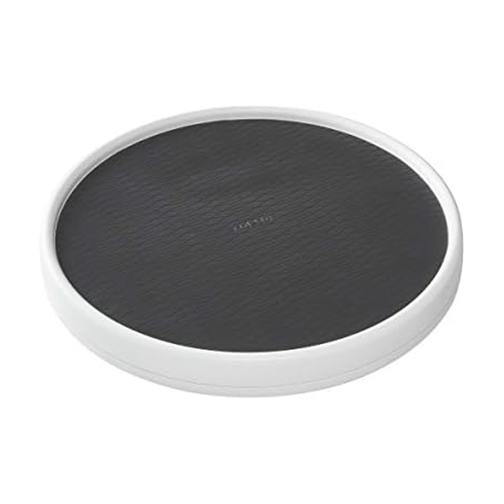 Copco Pro 15-Inch Lazy Susan Turntable, Non-Skid Pantry or Cabinet Organizer for Spices, Condiments, and Bottles, Smooth Rotation, Charcoal Finish