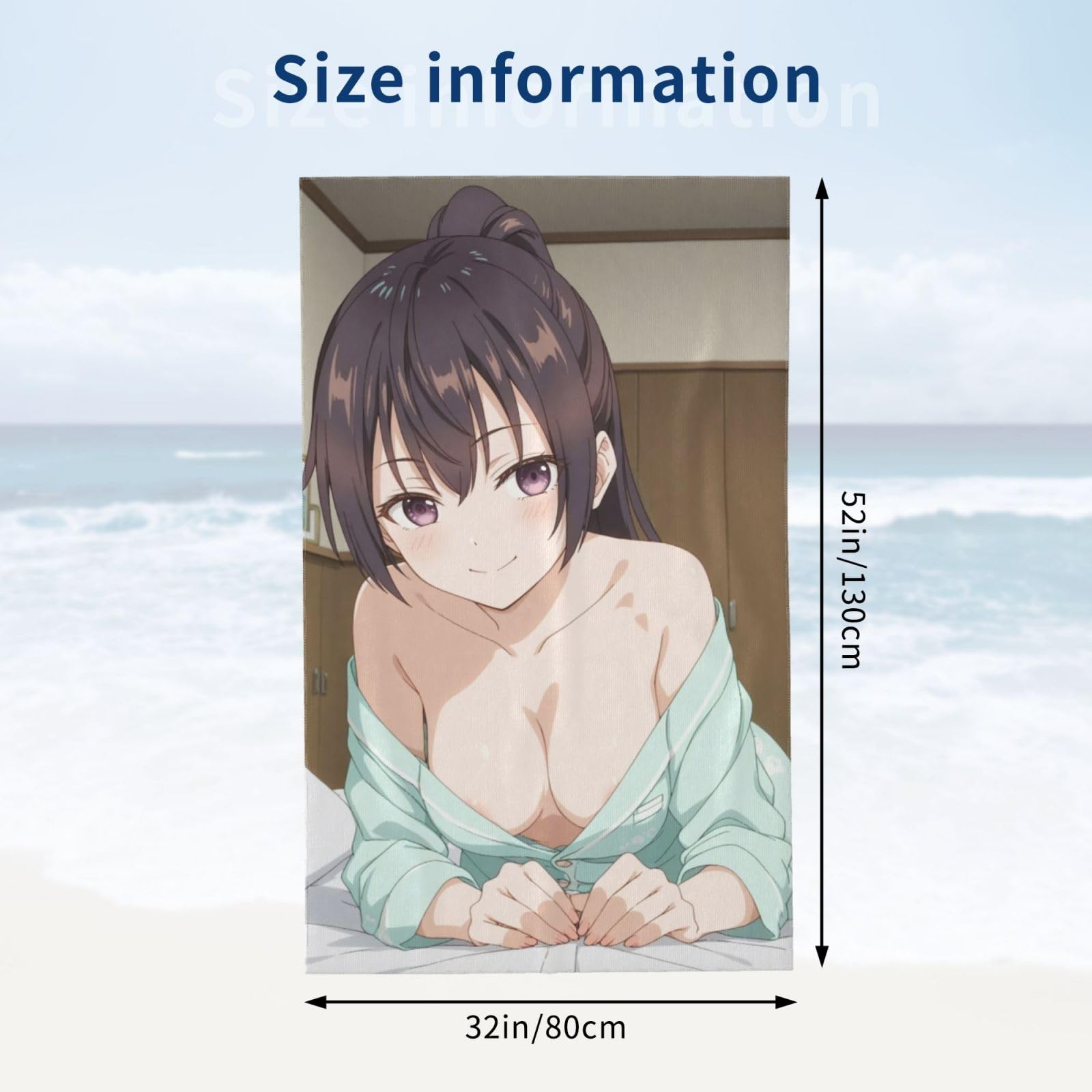 Amazon｜ビーチタオル 周防有希 バスタオル 大判 速乾タオル タオル