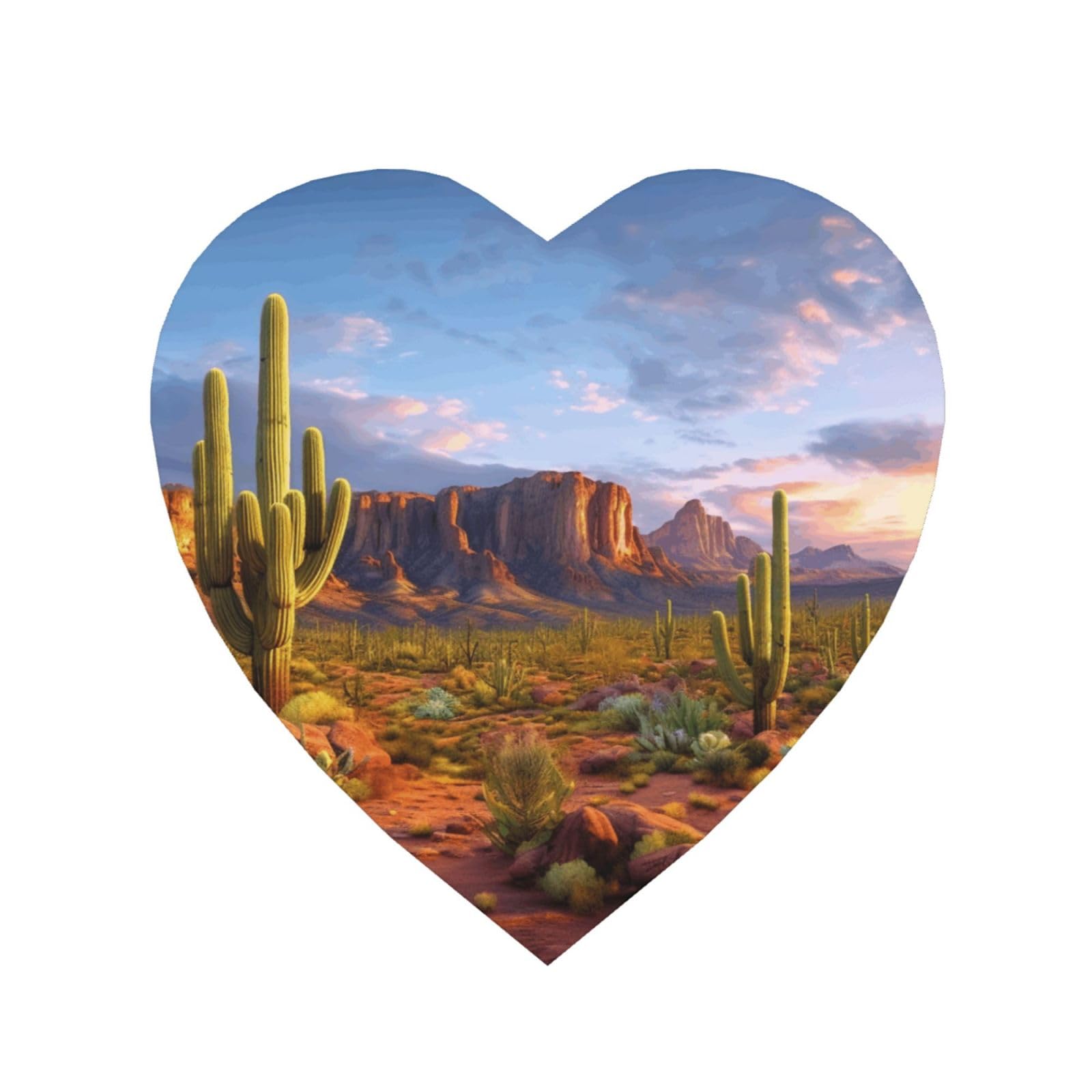 Cactus Landscape Fridge Magnets Cute Strong Refrigerator Magnets Fun Magnet for Locker Office Whiteboard Decor, Door Magnets Decorative Magnetic Stickers for Home Decor