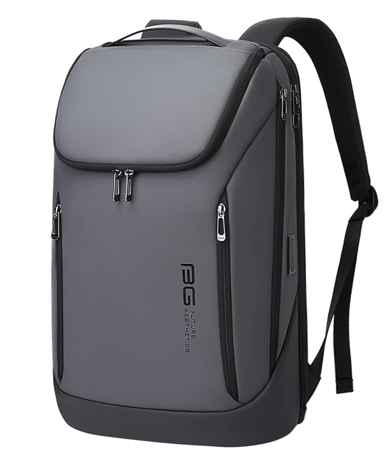 BANGE Business Smart Backpack Water Resist fit 15.6 Inch Laptop Backpack with USB Charging Port,Travel Durable Backpack