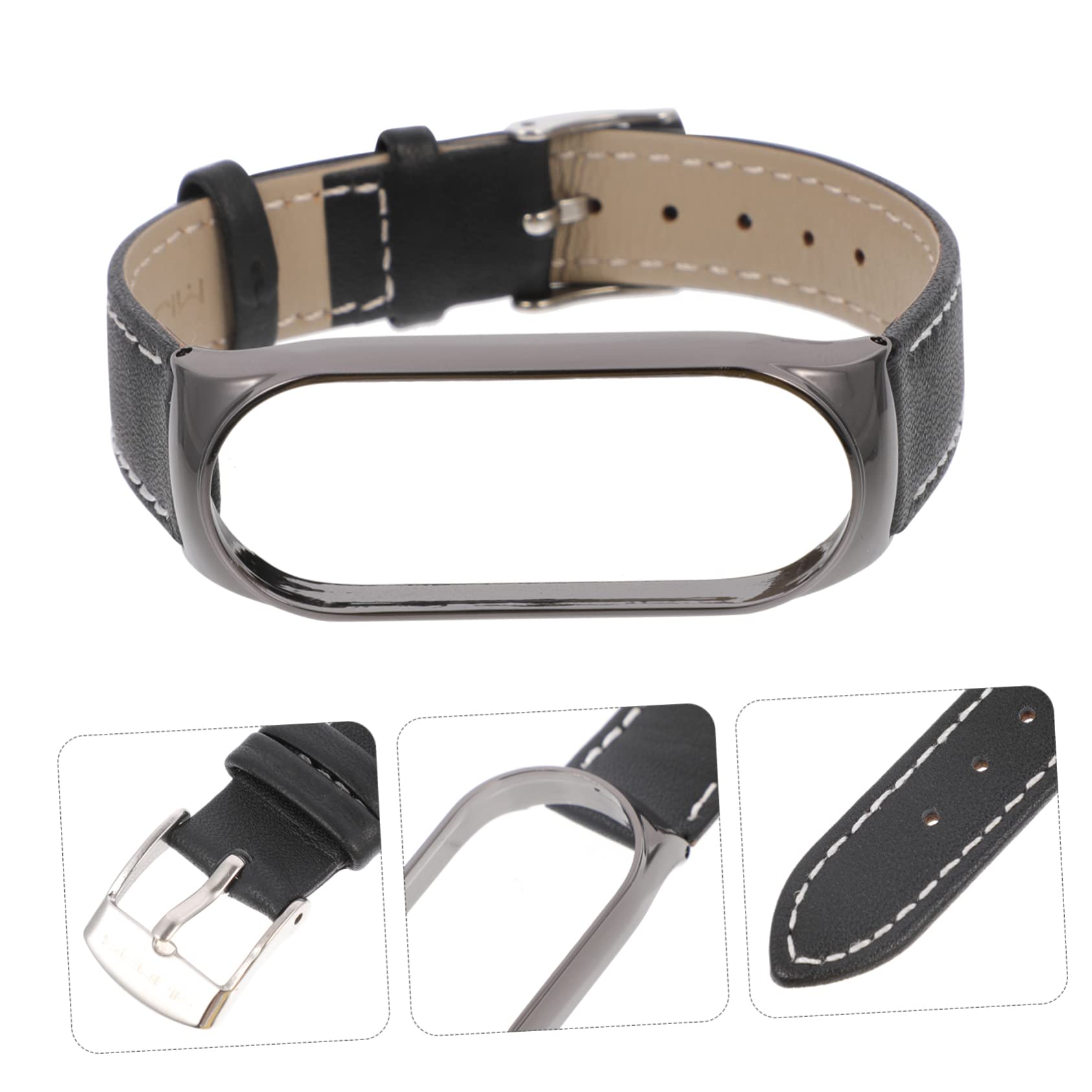 Artibetter 3 Uds Correa De Muñeca Correa De Reloj De Liberación Rápida Pulsera De Reloj Inteligente a De De Piel De Vaca