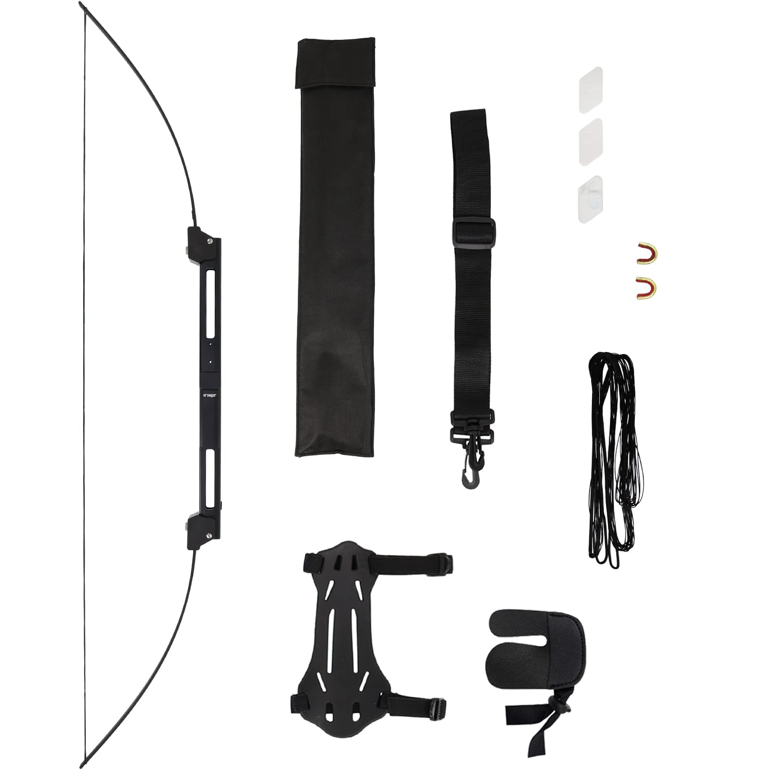 Tactical Shooter Klappbarer Bogen im Outdoor Set | auf in Ihr Abenteuer mit Pfeil und Bogen, wählen Sie ein Set, Recurvebogen für Jagd und Sport, Linkshand Rechtshand