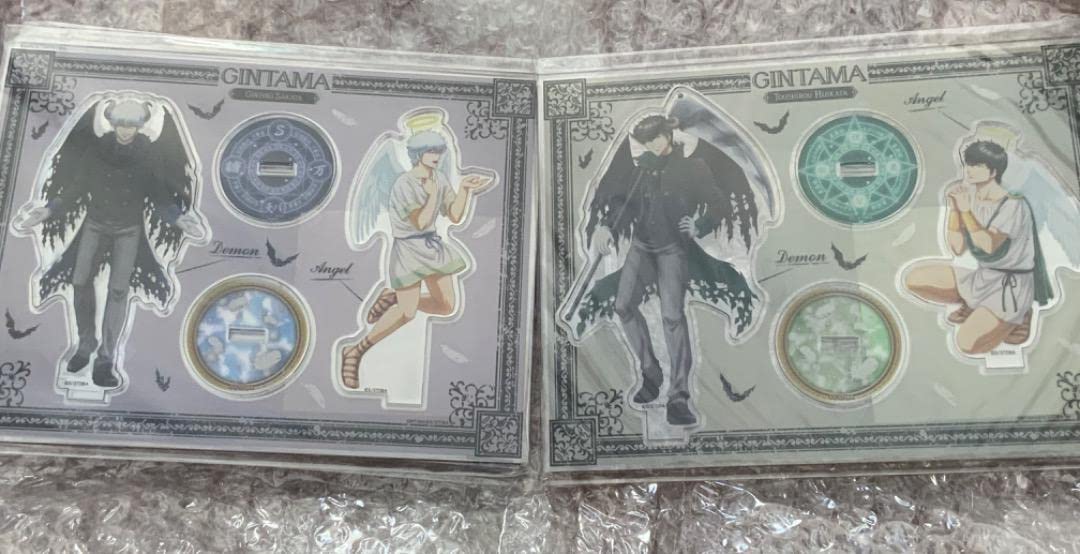 Amazon.co.jp: 銀魂 天使 悪魔 銀時 土方 アクリルスタンドセット : ホビー