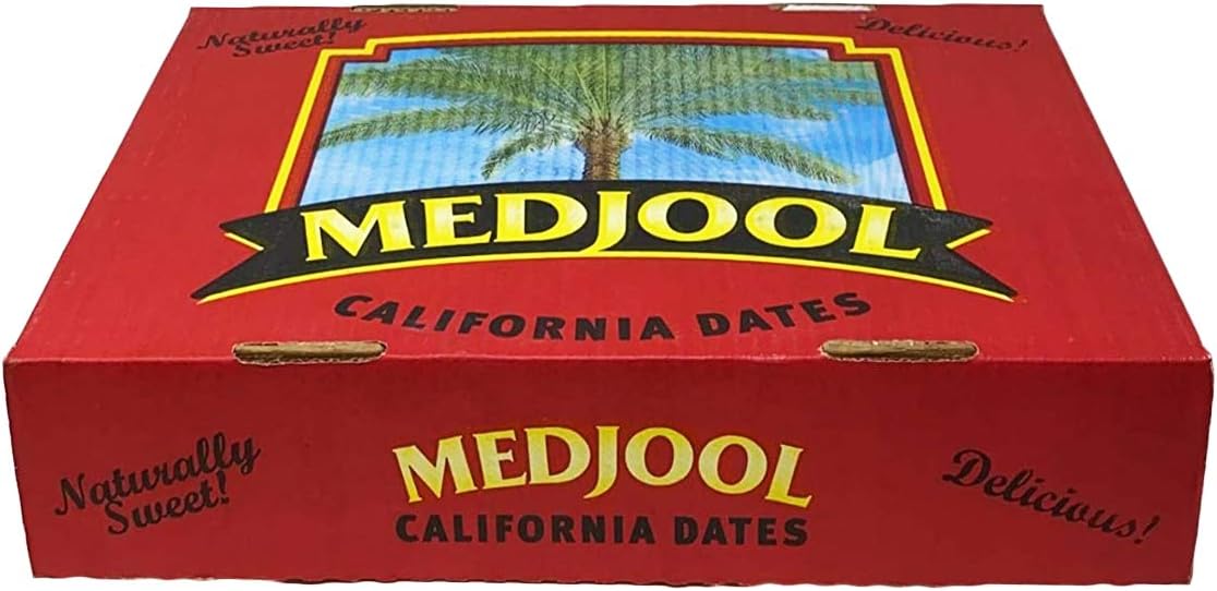MEDJOOL CALIFORNIA DATES NATURALLY SWEET AND DELICIOUS 11 LBS PACK