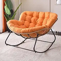 Poltrona de Balanço Nut Chair 5Sports: Conforto e elegância em um design moderno. Ideal para momentos de relaxamento em casa, combinando praticidade, estilo e alta durabilidade.