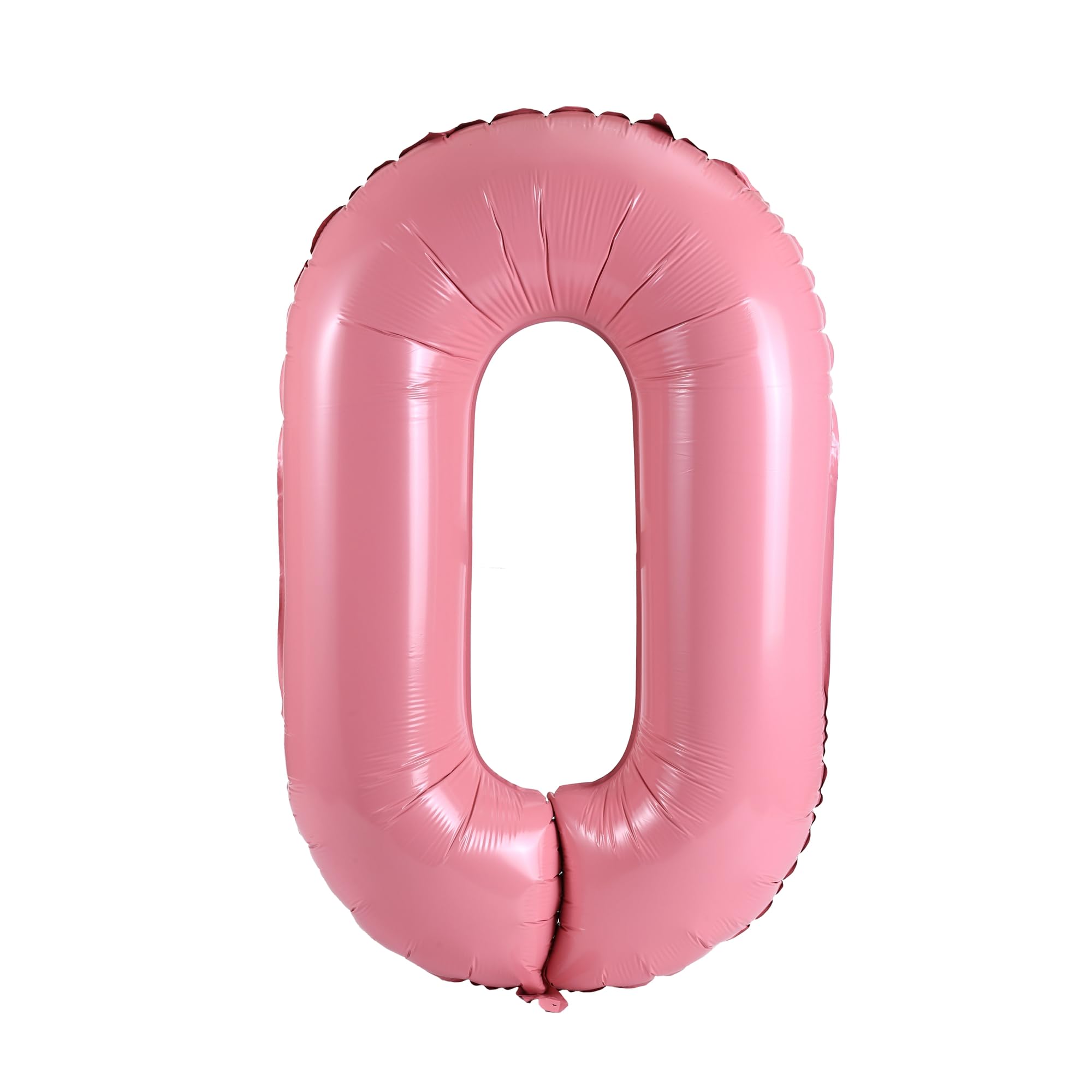 YPSelected 32 Inch Large Foil Helium Number Balloon Birthday Wedding Party 0-9 (Baby Pink, 0)