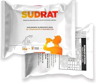 Kit 100x Repositor Isotônico Em Pó Eletrólitos De 10g Cada - Sudrat (10g, LIMÃO)
