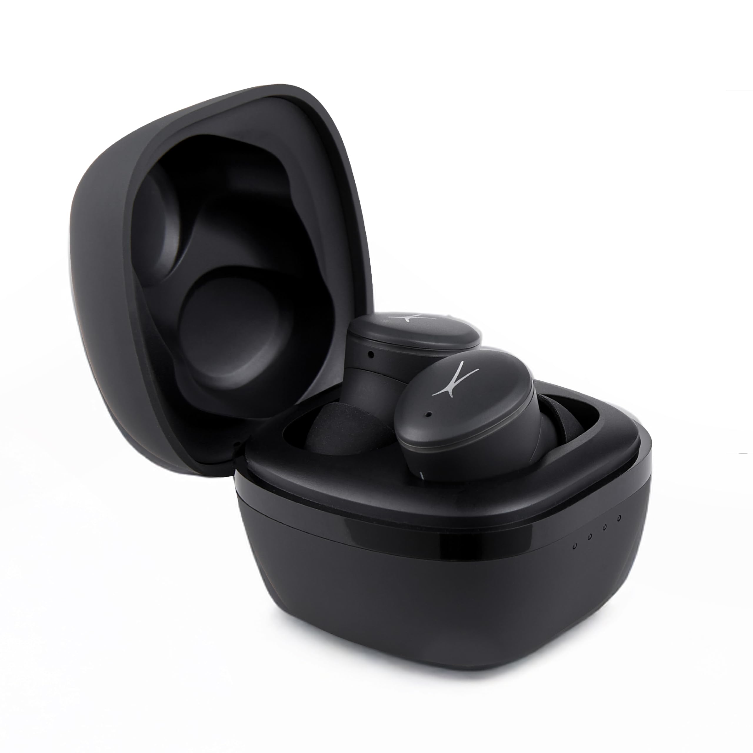 Altec Lansing - Nanobuds 3.0, Wireless Sport Earbuds with 6-Hour Battery, Waterproof IP44, Bluetooth with Charging Case, Noise Suppression Mic, Voice