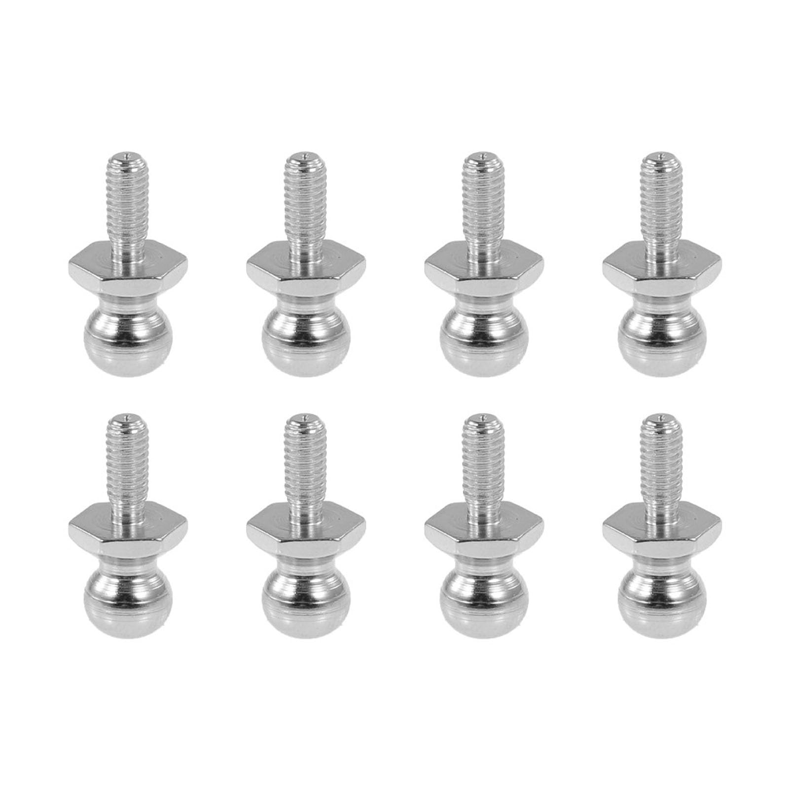 Precise 10x4.8mm Ball Head Screws Metal Ball Fix For Remote Control Car Pack Of 8 Remote Control Car Head Screws Precisions Design Performances