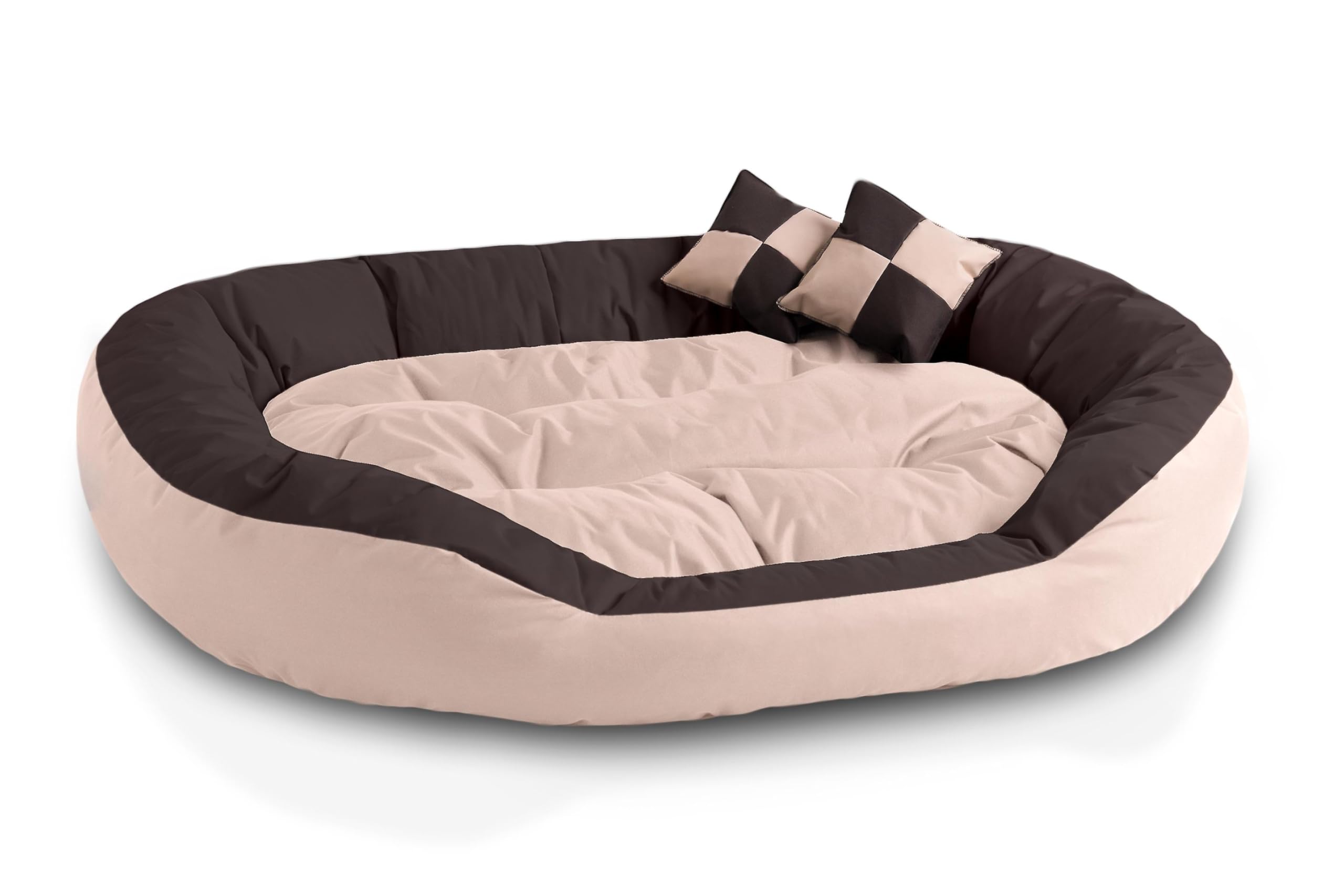 LexCouch Washable Dog/cat Bed with Pillow for Small | Medium | Large |Extra Large | XXL | XXXL | 4XL Size Dogs | Cats | Puppy | pet | Rabbit | Persian cat | (4XL) (B0D8PLMQH7) Amazon Price History, Amazon Price Tracker