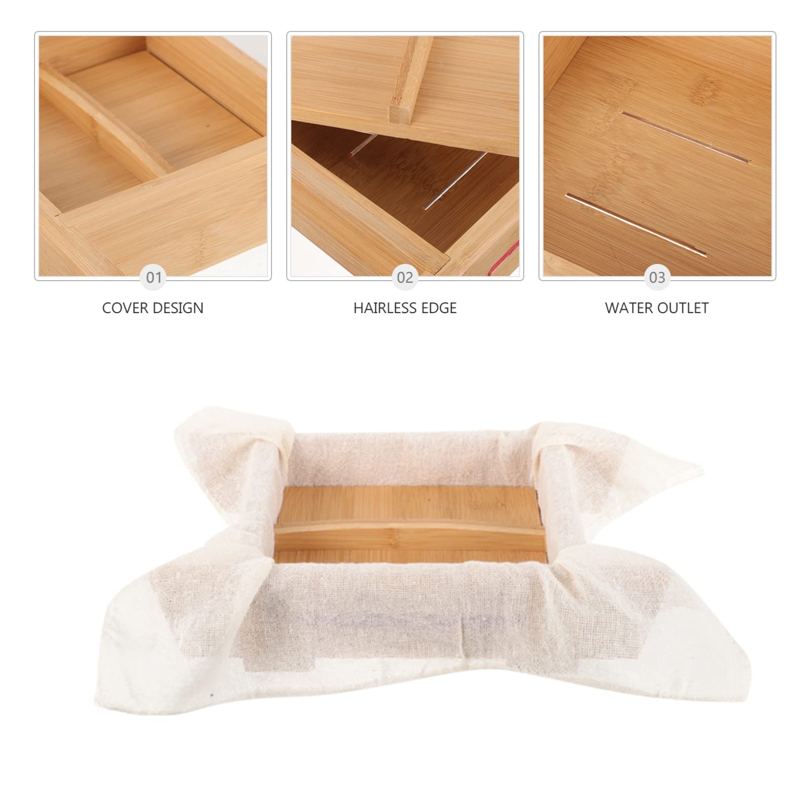 Cabilock Wooden Tofu Press Mold Cheese Press for Homemade Tofu Cheese Making Kitchen Tool for Curd Preparation Present for Baking Enthusiasts