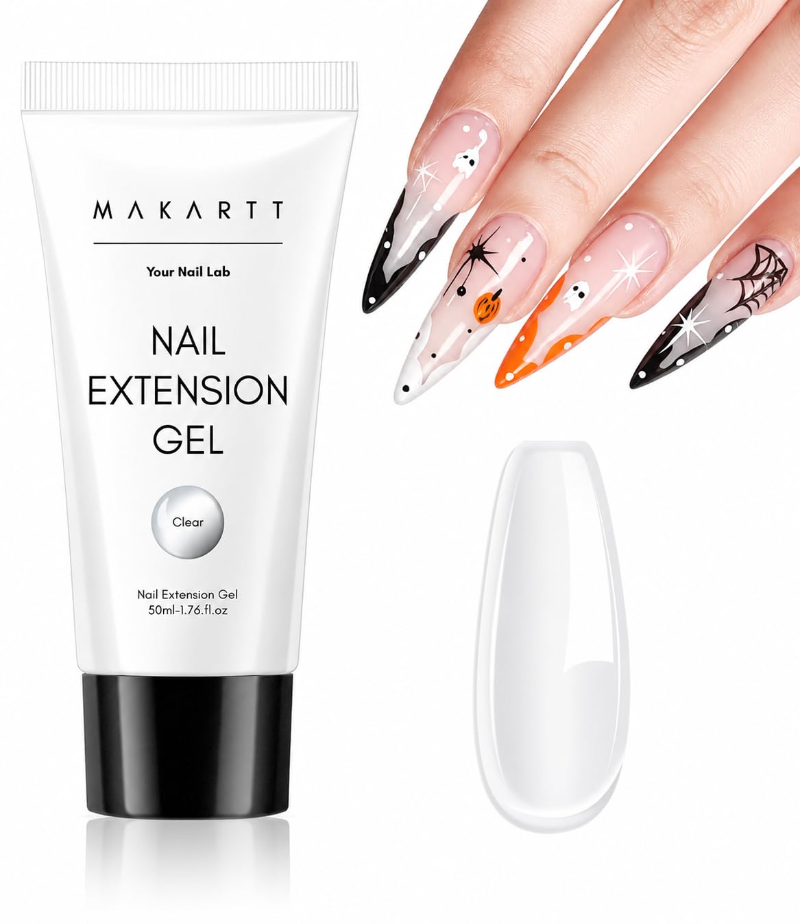 Makartt Pink Poly Nail Gel - Build Stunning Nails -19