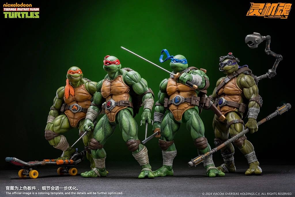 Amazon.co.jp: 【Tbmodel 】灵机魂 1/12 フィギュア Raphael 忍者