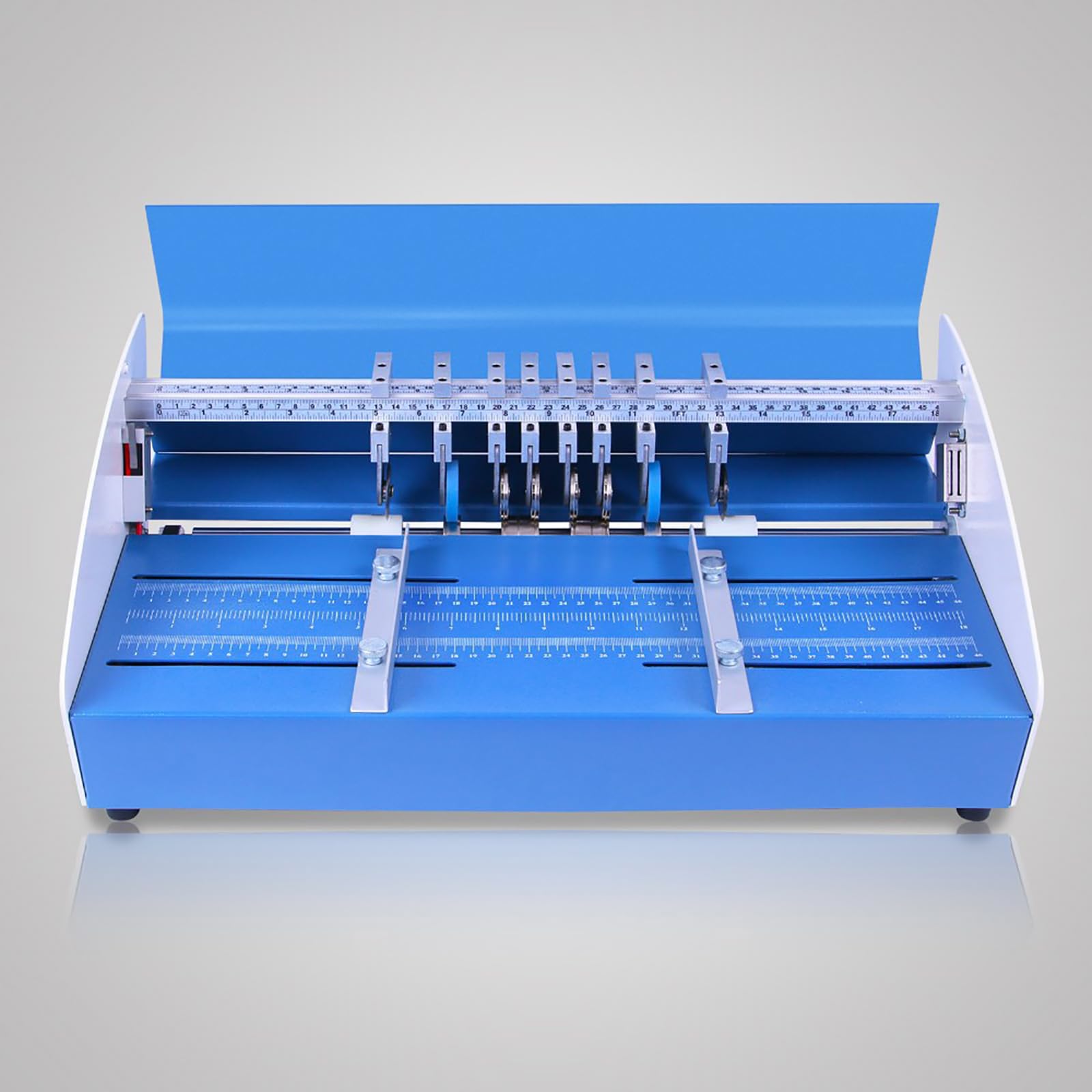 Plieuse De Papier Multifonctionnelle, Machine Plier Les Cartes Électrique, Largeur Maximale du Papier : 460 Mm, Épaisseur Papier : 1 Mm, Largeur Pli : 1 Mm, pour La Découpe en Pointillés Livres