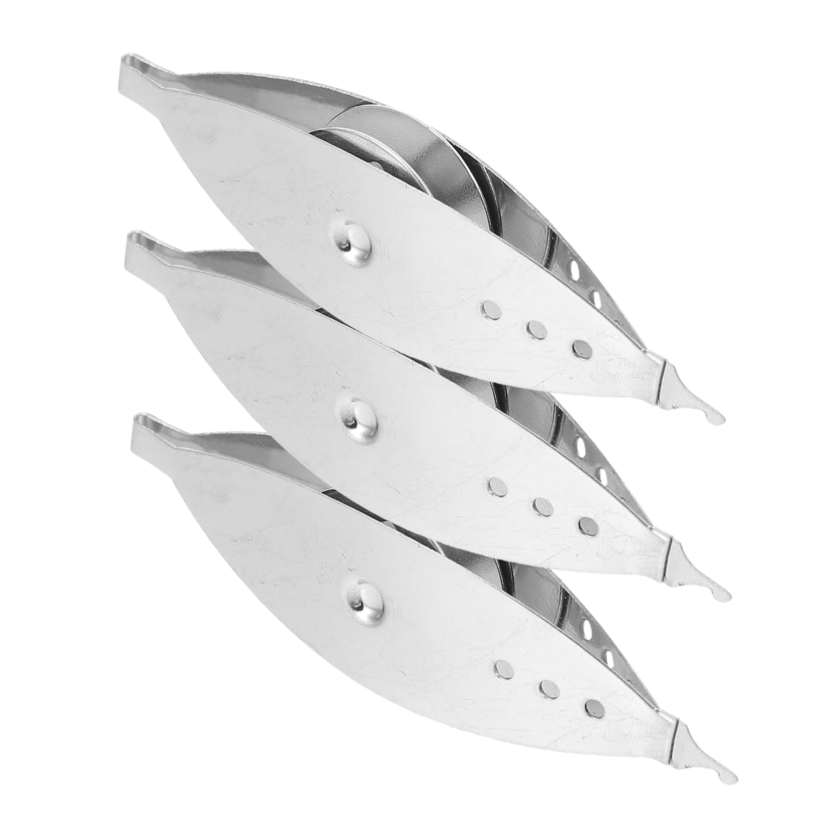 Angoily 12 Piezas Metálica para Tejer Herramienta Manual de Alta Resistencia para Encaje y Artesanía DIY Ligera y Duradera para Amantes