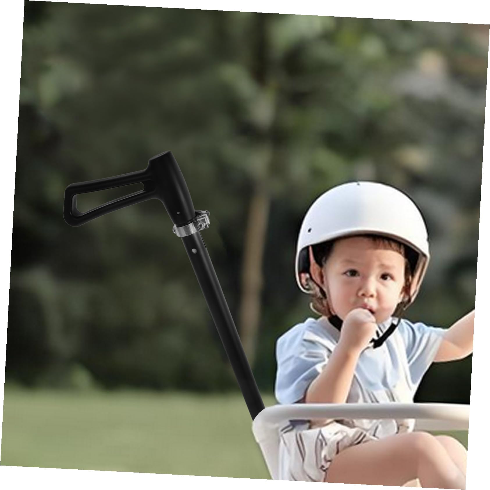 BESTonZON Maniglia Ergonomica per Passeggino e Monopattino Ragazzo Ragazza, Asta di Spinta di Ricambio, Accessorio per Genitori, Manubrio per Triciclo e Bici senza Pedali