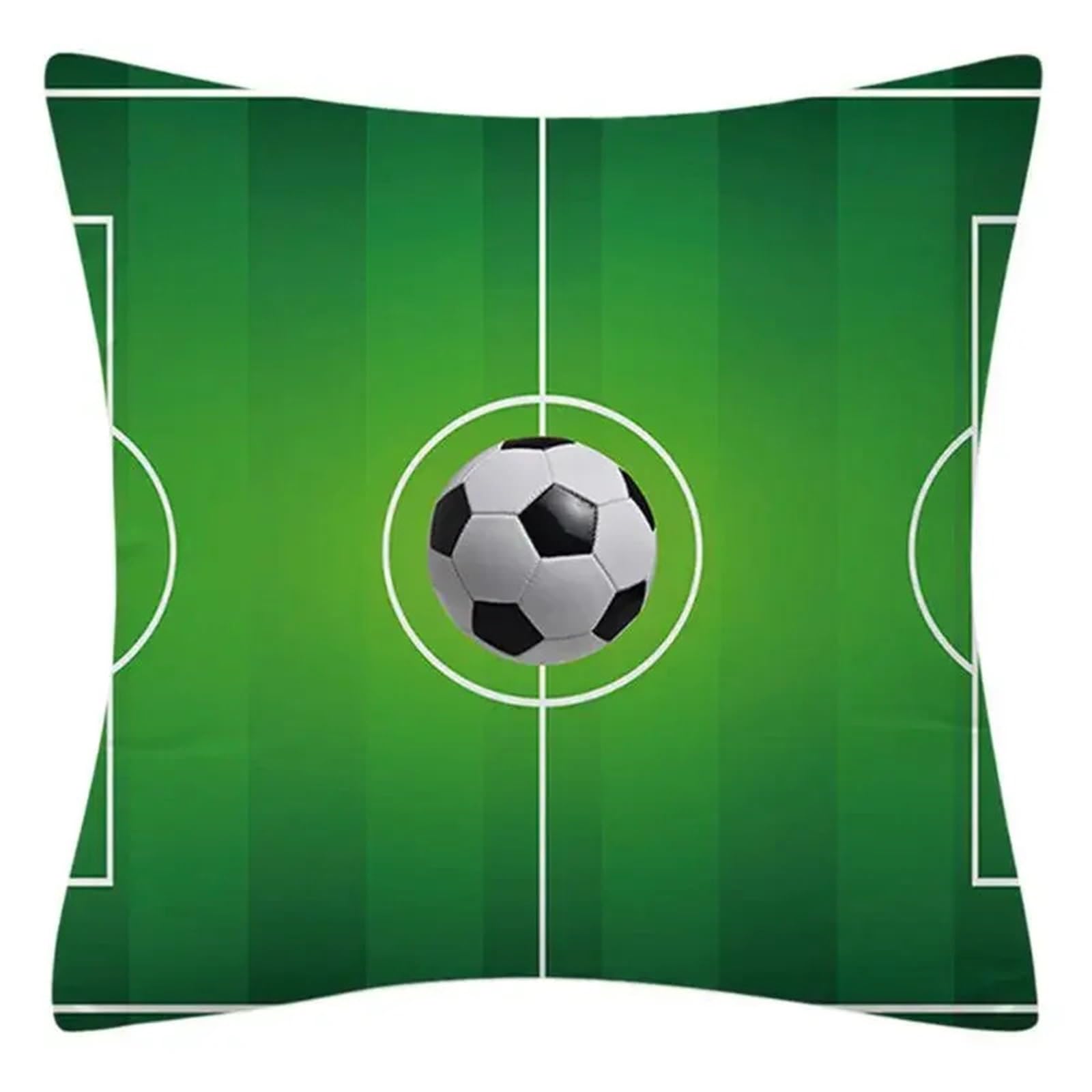 SNGUOQ Football Pillow Decoration Square Cushion For Sofas And Bedrooms(Color4,40x40cm)
