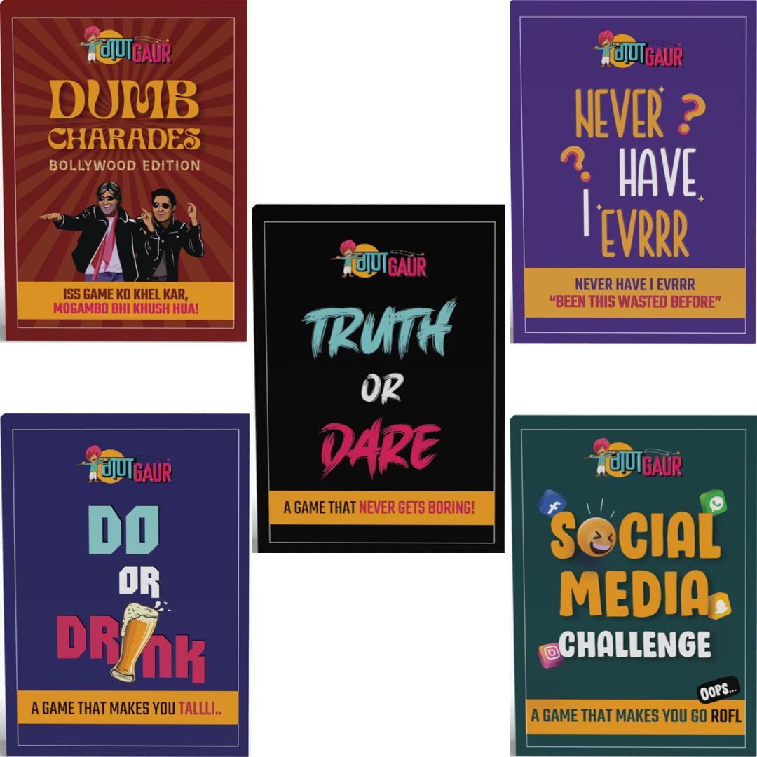 See full amazon price history chart for Gangaur Truth Or Dare + Dumb Charades + Do Or Drink + Never Have I Ever + Social Media Challenge - Adult Party Games For Perfect Party Night - Combo Of 5 Gangaur Truth Or Dare + Dumb Charades + Do Or Drink + Never Have I Ever + Social Media Challenge - Adult Party Games For Perfect Party Night - Combo Of 5 (B0BRT3LB2Y) Amazon Price History, Amazon Price Tracker