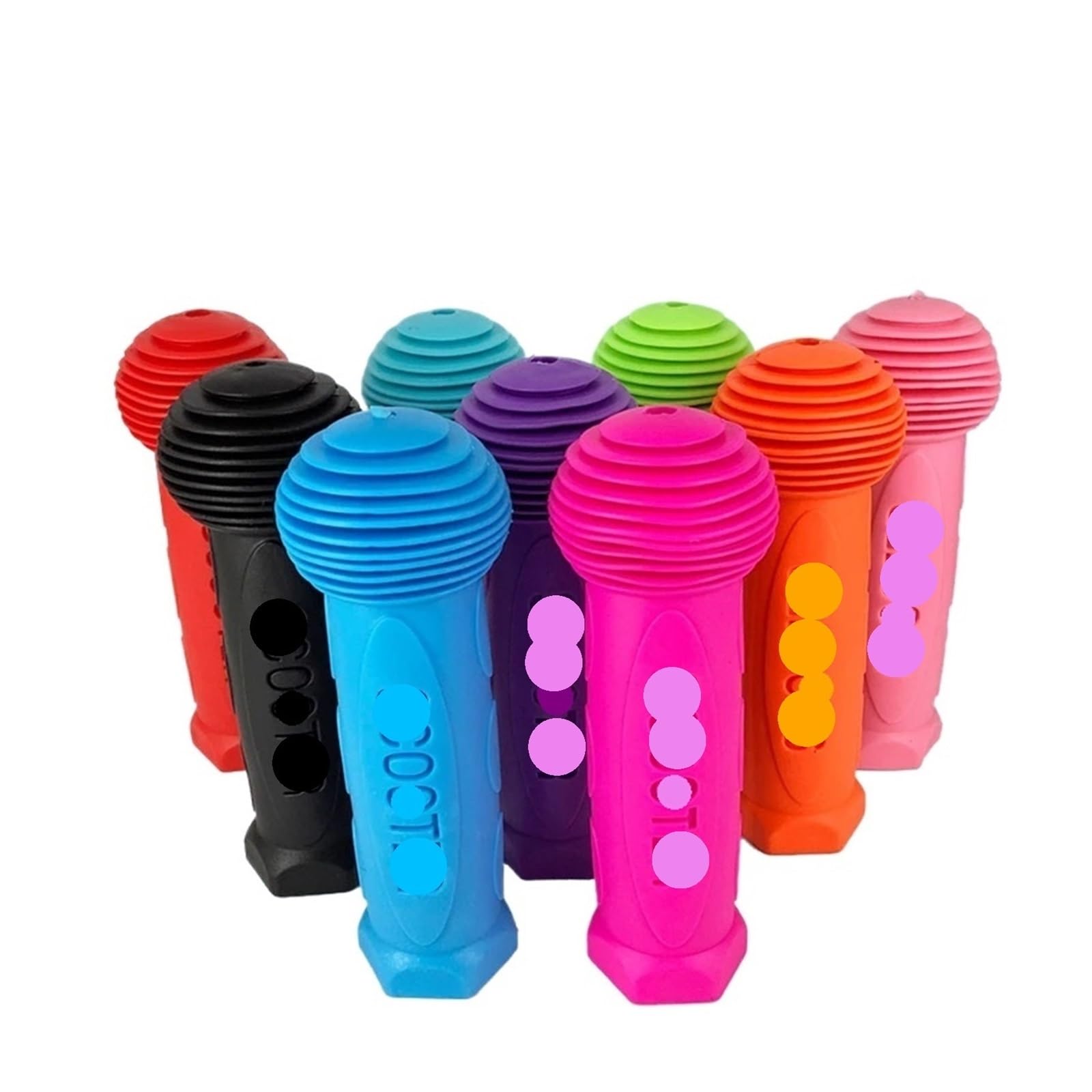 Motorradlenkergriffe Gummi Grip Fahrrad Griff Bar Griffe Abdeckung Anti-Slip Dreirad Skateboard Roller Lenker Für Kinder Radfahren