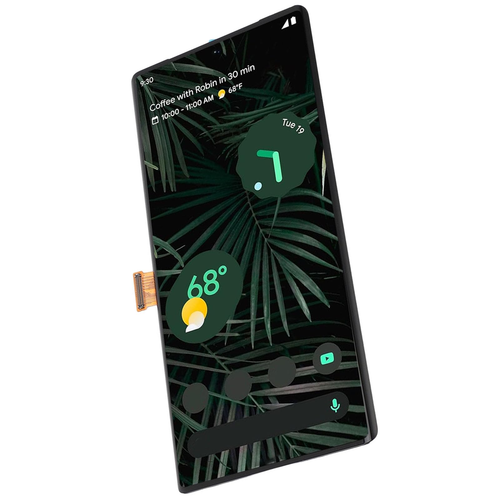 Jopwkuin Zestaw Narzędzi do Naprawy Zestawu Digitizer Wyświetlacza Dotykowego o Wysokiej Rozdzielczości do 6 Pro 5G, łatwa Instalacja w Celu Wymiany Ekranu
