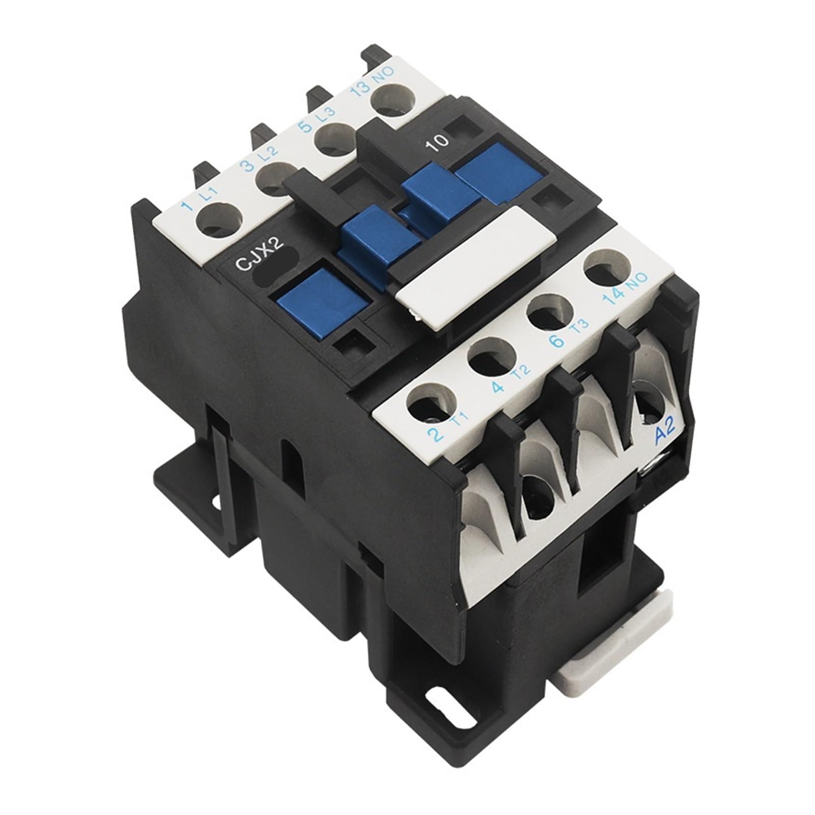 Contactor CA 9A LC1D CJX2-0910 trifásico con bobina de 36V para montaje en riel DIN