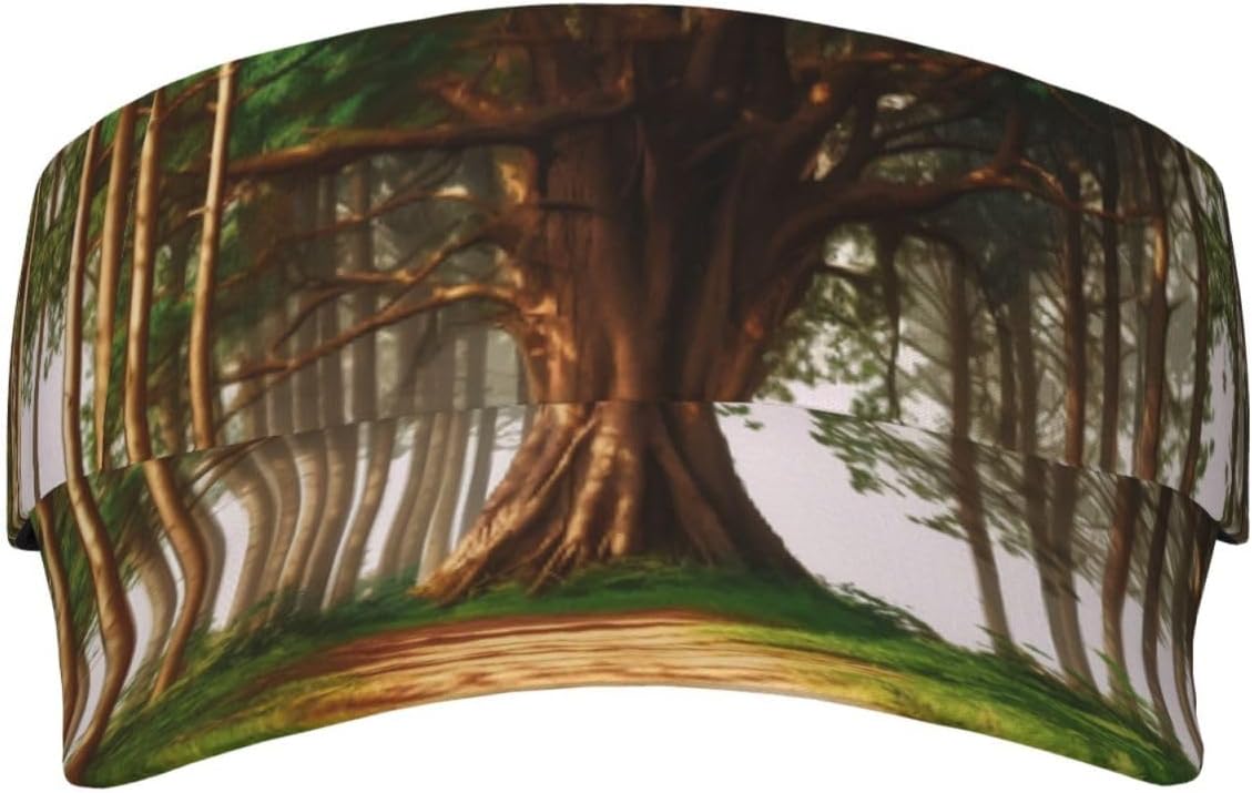 Sport Visors Sun Visor Hats Athletic Sun Visor Caps Masai Lion Lioness Roar Visors for Women and Men