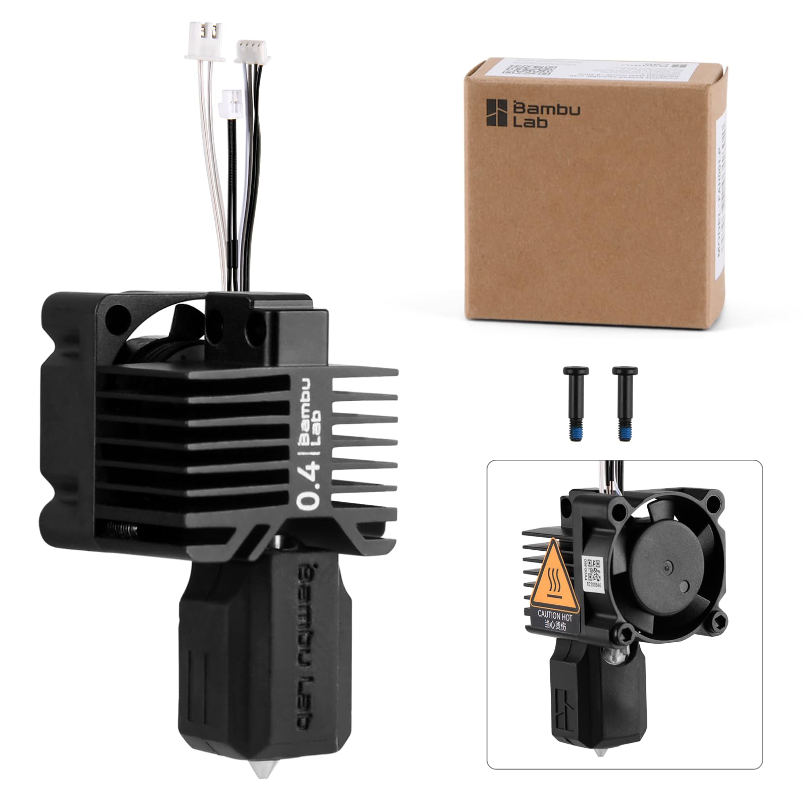 Bambu Lab X1 Carbon, X1, X1C Hotend Complete Kit for X1 Series 3D