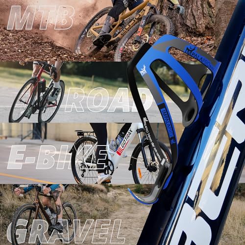 IMPALAPRO Portabotellas de carbono ultraligero para bicicletas de carretera y MTB 18g miniatura 5