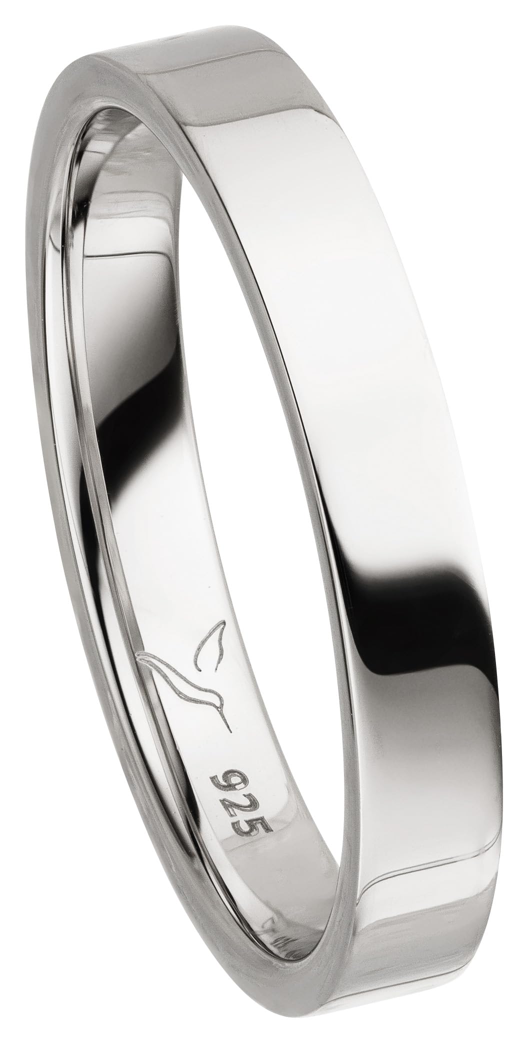 Kolibri Rings Eheringe Verlobungsringe Silber 925 Spannringoptik Zirkonia Stein Set - Gratis Gravur und Etui