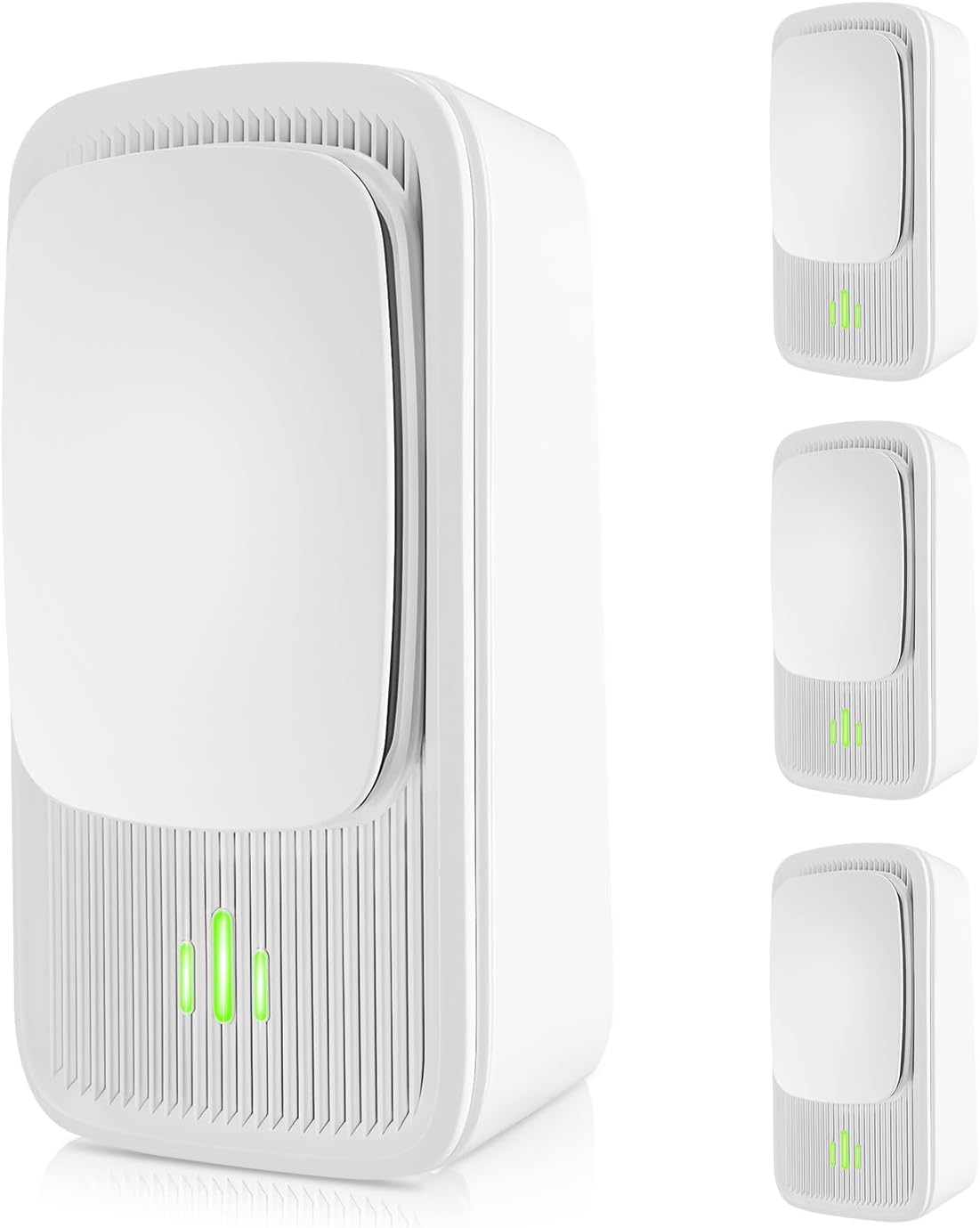 Plug In Negative Ion Air Purifier – 4 Pack Quiet Three-speed Adjustment Air Ionizers