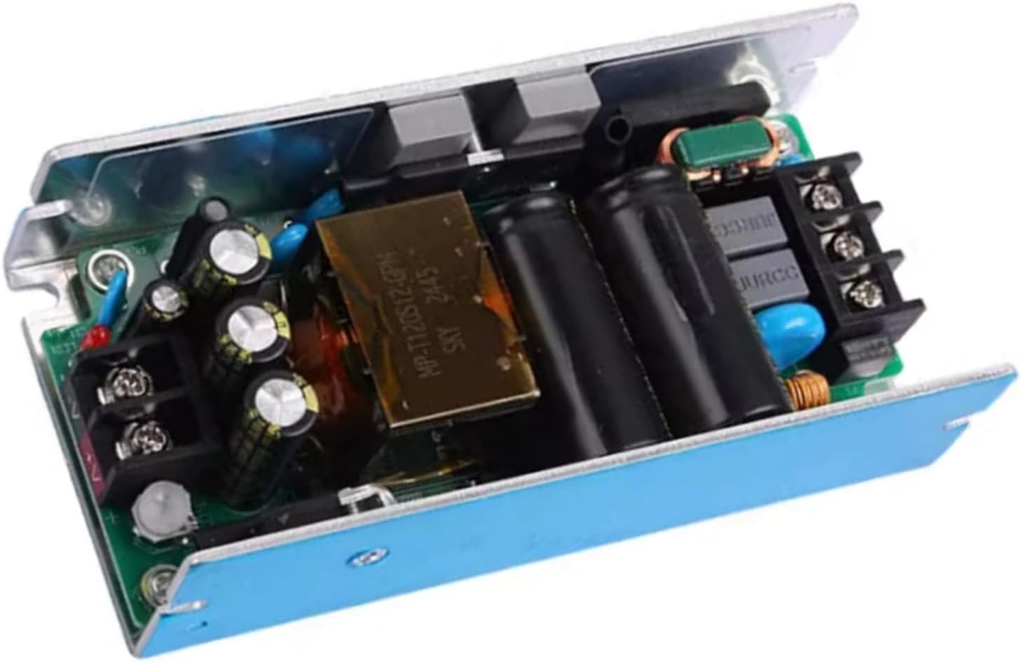 Lightweight AC220V to 24V 5A Switching Power Converter Board with Voltages Reducing & Overload Protections Metal Switching Power Module