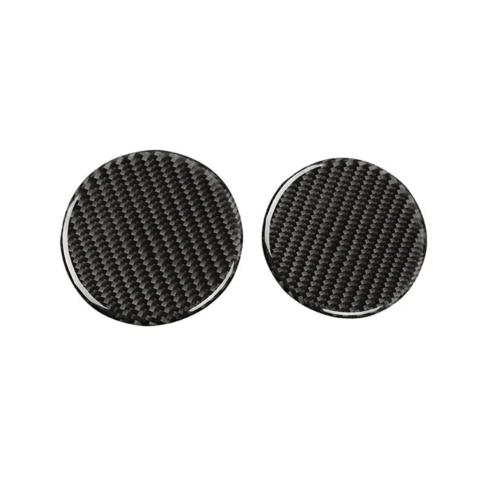 Car Interior Accessories Modification Water Cup Slot Gasket Trim Cover Sticker for Ford for Mustang GT 2015-2021 Anti-dust(Black)