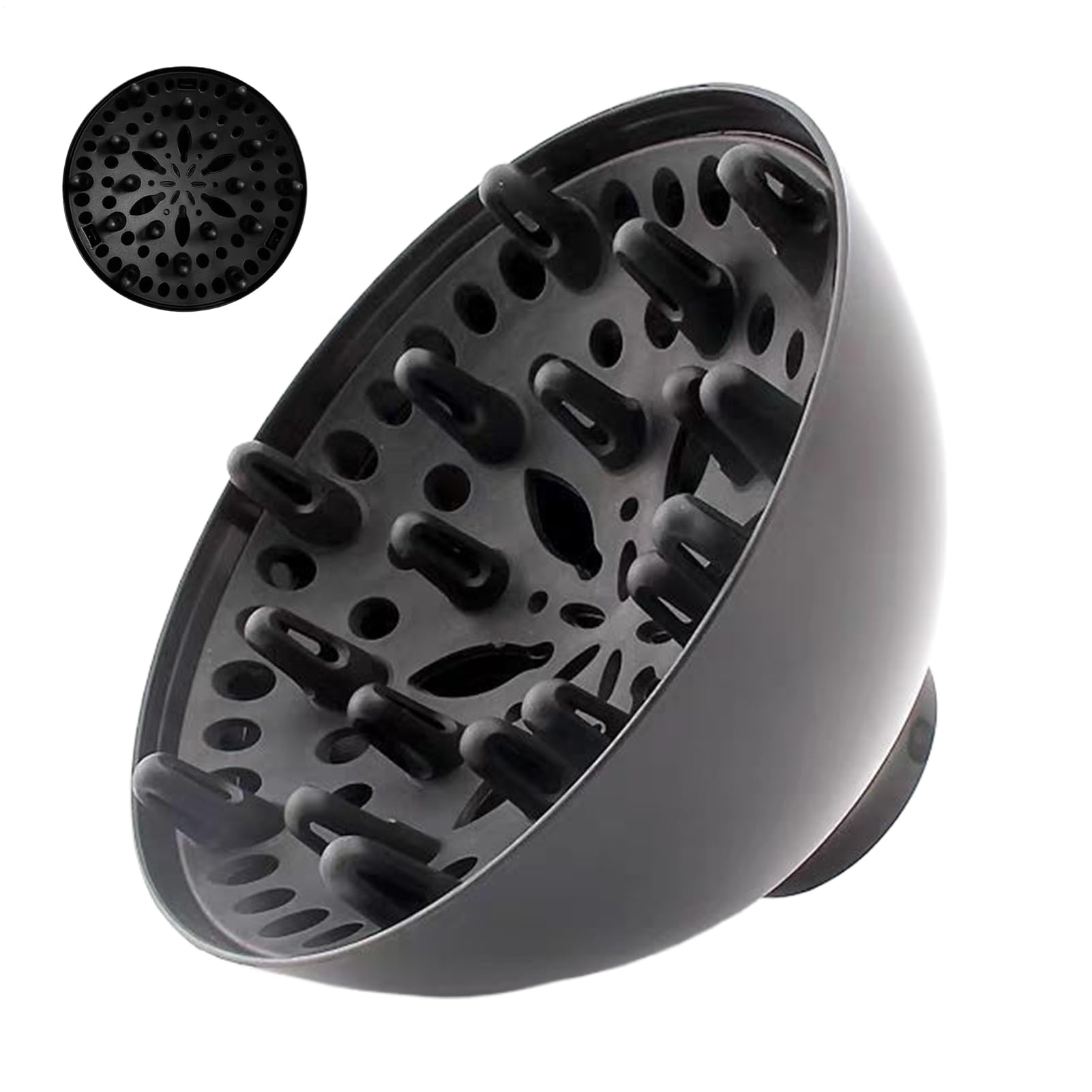 Accesorio de Peine para secador de Pelo, Boquilla Universal Tradicional Profesional para secador de Pelo, Peine para peinar, soplar, lacio y Grueso, se Adapta a secadores de Pelo de 4,3 a 4,5
