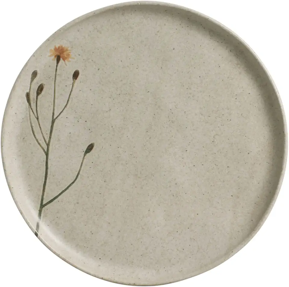 Porto Brasil Conjunto com 6 Pratos Raso Bio Stoneware Campestre 27,5cm