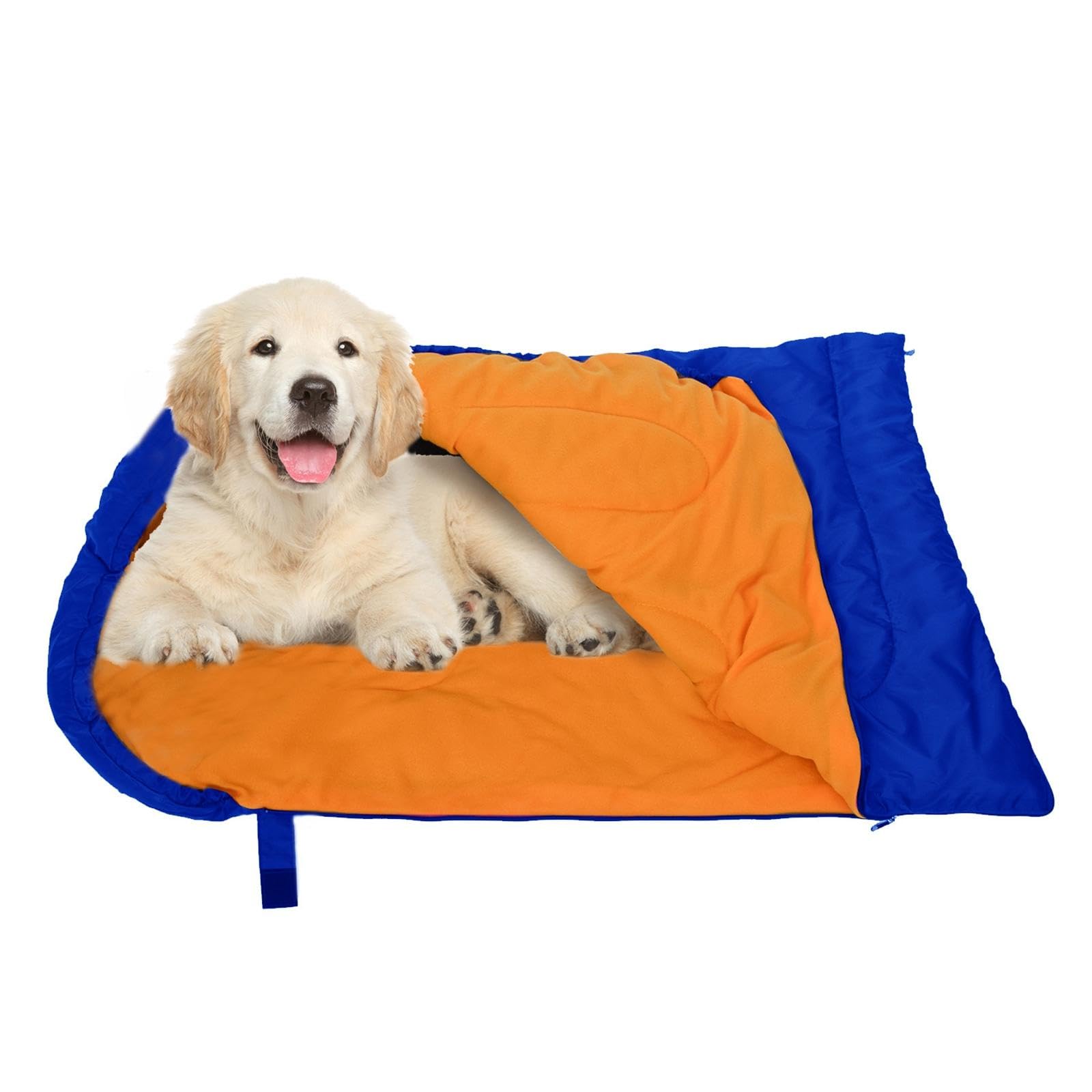 Hundeschlafsack, Verstaubares Hundebett, Warm, Decke Oder Kissen für, Bequemer Schlafsack für Große Und Mittelgroße Hunde für Rucksackreisen