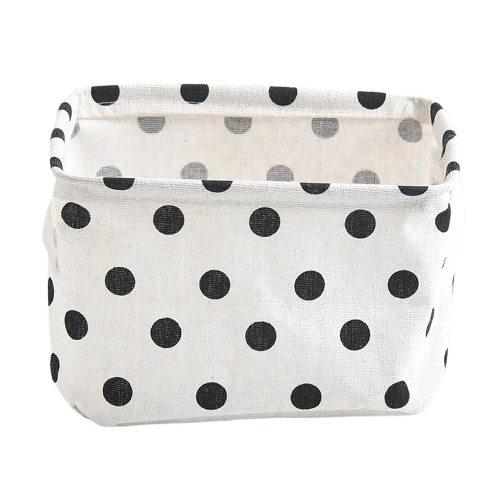 EWUHYFP Storage Boxes Toy Storage Fabric Foldable Basket Cotton And Hemp Desktop Box Small Fresh Waterproof(Color15)