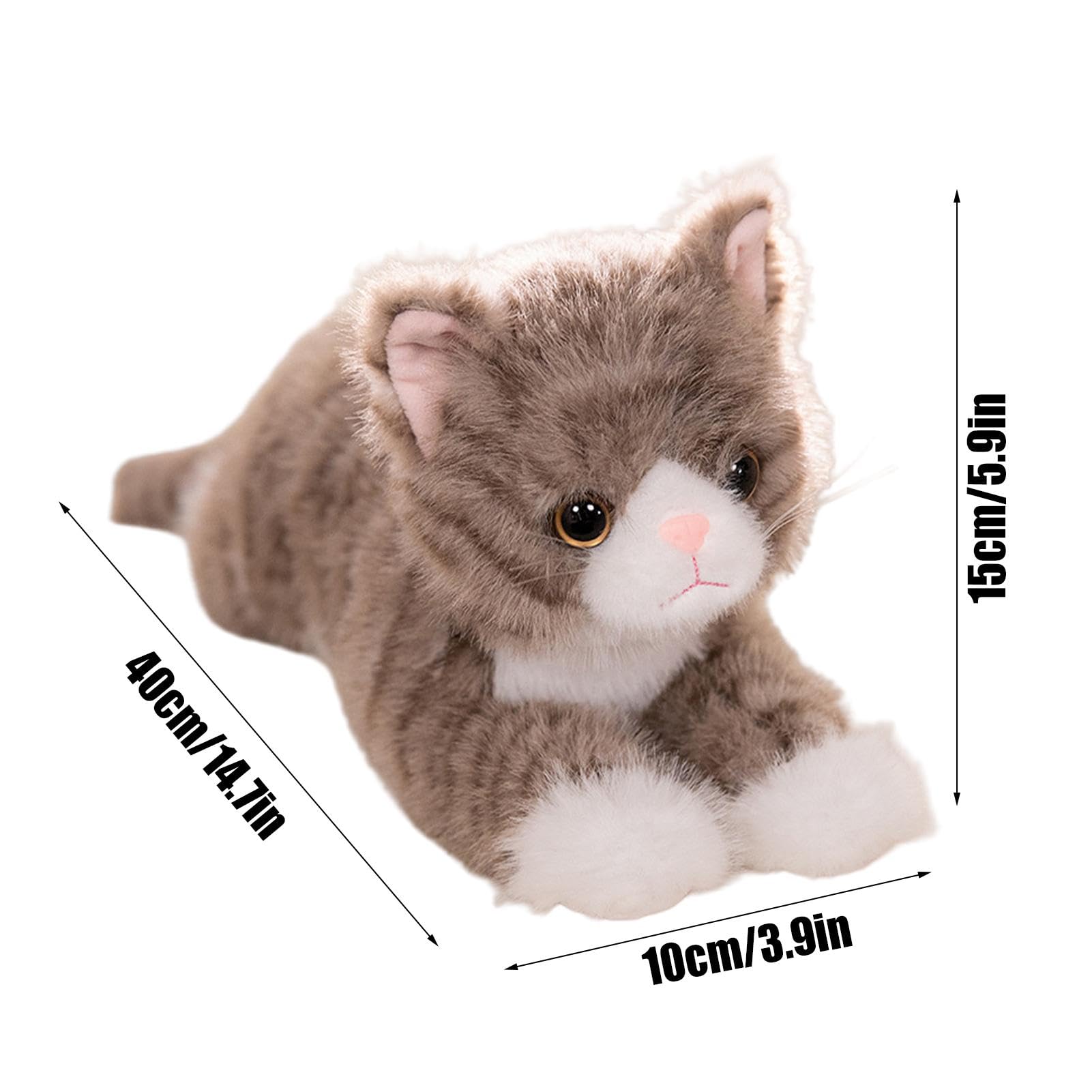 Amazon.co.jp: 猫のぬいぐるみ、子猫のぬいぐるみ | ぬいぐるみソフト