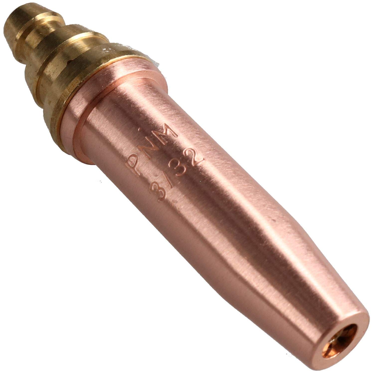 Ab Tools Pnm Oxy Propane Gas Cutting Nozzle Tip Standard Length 3/32” 90-150Mm Oxygen