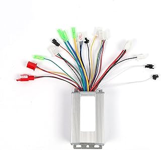 GOBBIS Ebike Controller,Brushless Motor Controller 36V/48V Universal Ebike Brushless Controller For Electric Bicycle Scooter Motor Steel + Aluminum