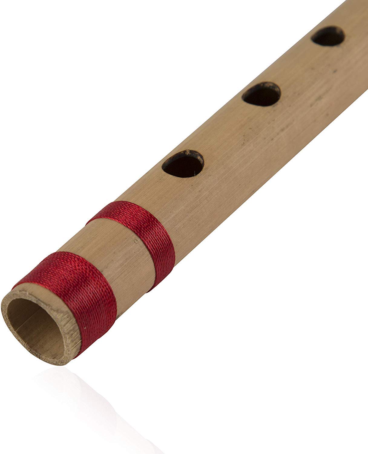 The Great Indian Bazaar 17 Inch Authentic Wooden Bamboo Flute In 'A