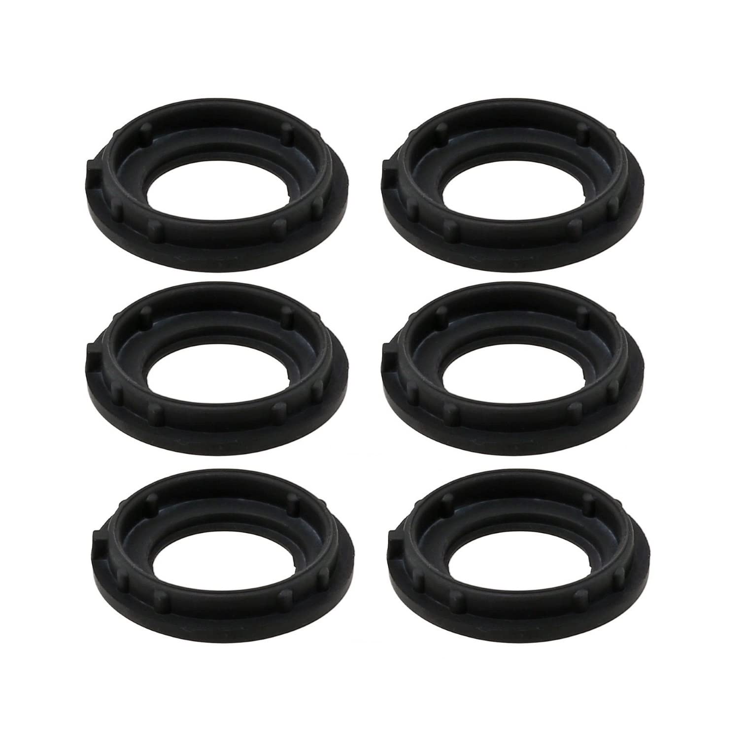 Elring Klinger Set of 6 Spark Plug Hole Seals 037.741 for Porsche Audi VW