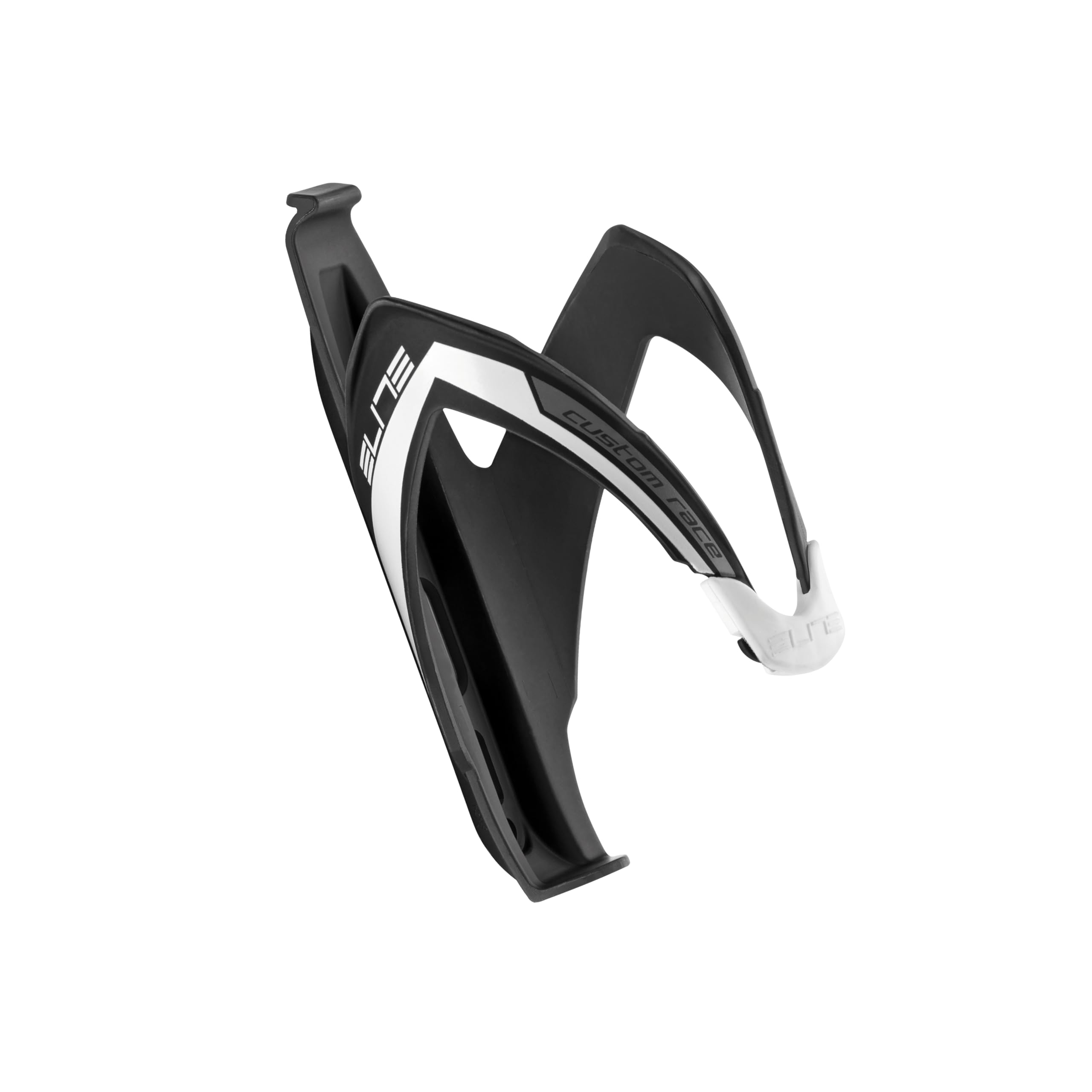 Elite Porta Borraccia Custom Race Bianco Logo Rosso