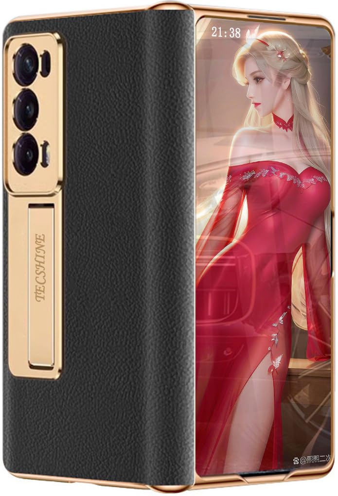Funda para Honor Magic V2 para Honor Magic V 2 Carcasa de Telefono con Pantalla Plegable. Estuche de Teléfono Móvil de Cuero