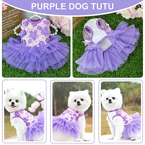 3 Pieces Dog Clothes For Small Dogs Girl Puppy Clothes Small Dog Clothes Female Xxs Dog Clothes Chihuahua Clothes Dog Clothes For Medium Dogs Yorkie Clothes Xs Dog Clothes Girl Cat Clothes (Large) #TOP1
