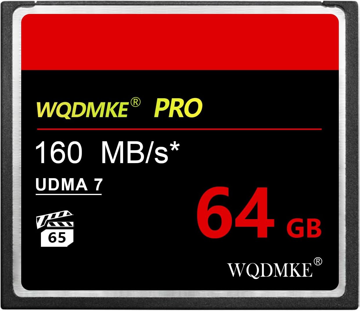 Camera CF Memory Card 64GB UDMA Speed Up to 160MB/s