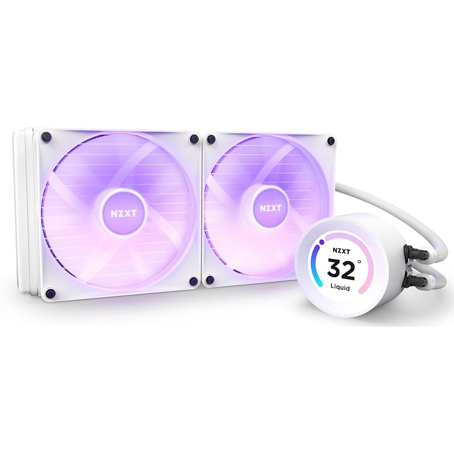 NZXT Kraken Elite 280 RGB ホワイト NZXT Kraken Elite 280 RGB - 280mm AIO CPU Liquid Cooler