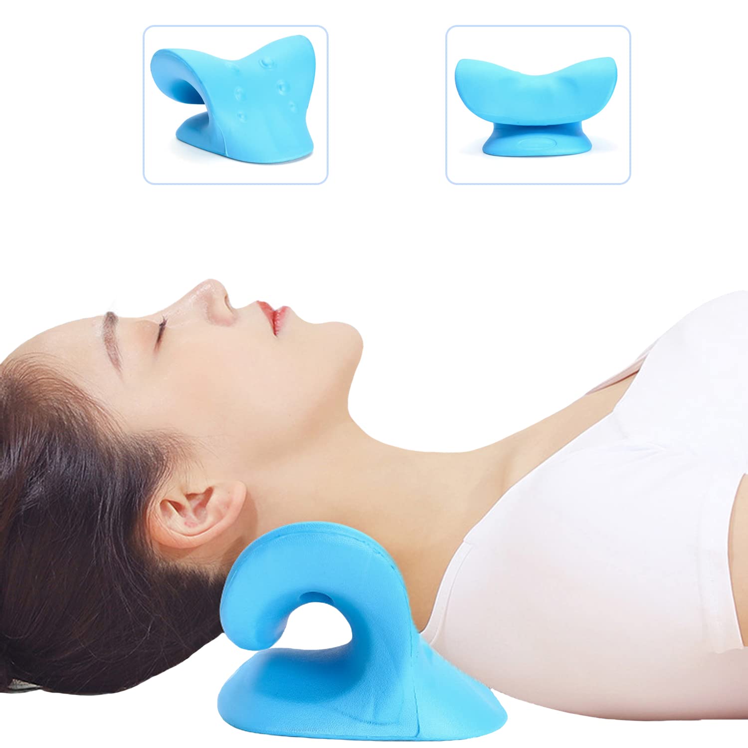 Buy Neck and Shoulder Relaxer, Cervical Traction Device for TMJ Pain