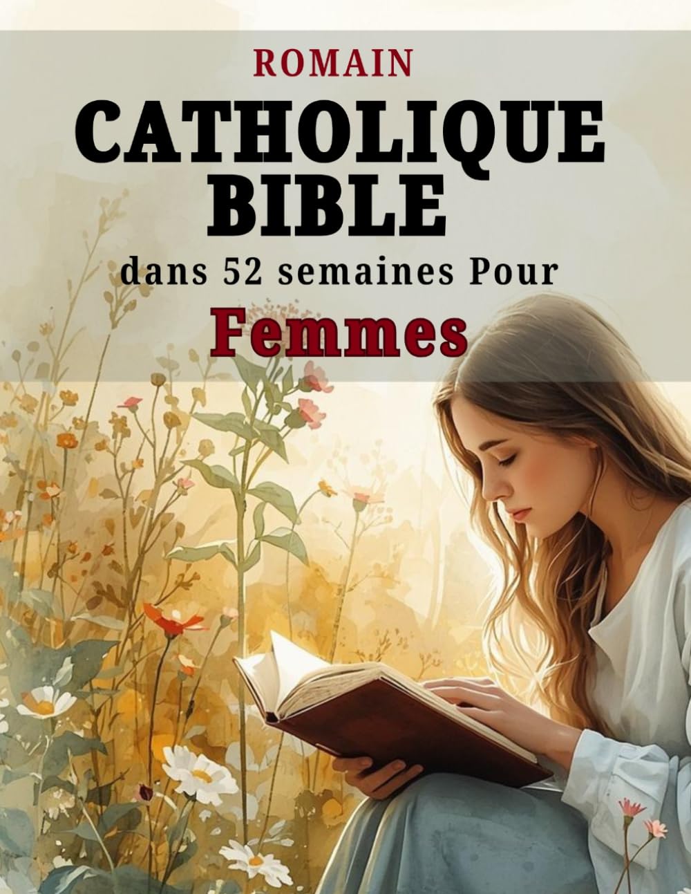 Romain Catholique Bible dans 52 semaines Pour Femmes: Un parcours inspirant pour surmonter l'anxiété, découvrir votre identité en Christ et lire la ... hebdomadaire des Écritures et à la prière